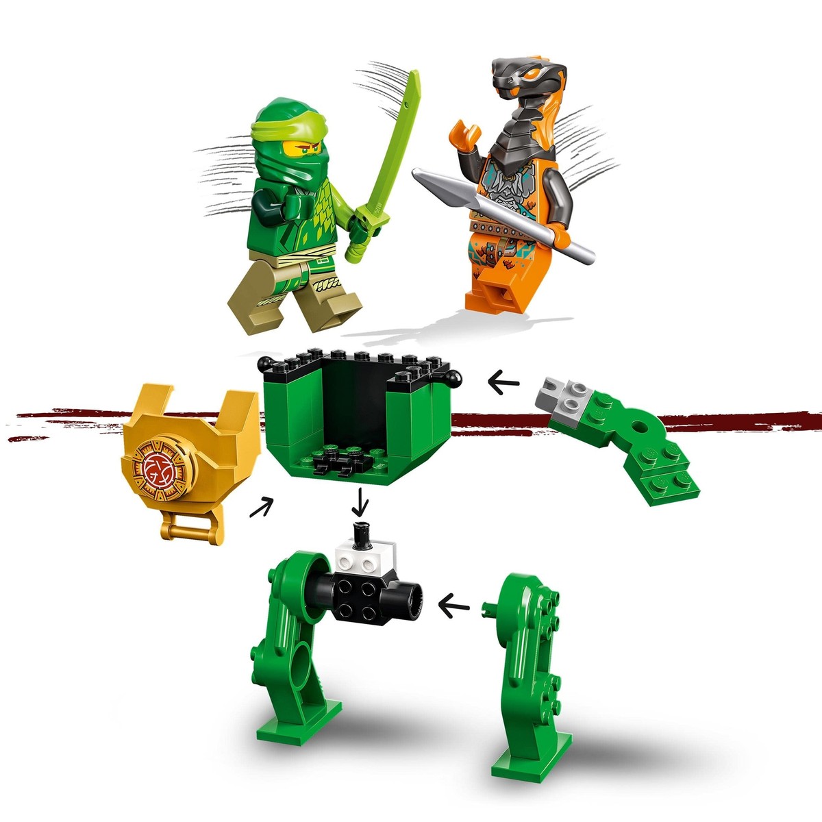 メル91757です Jay ZX LEGO Ninjago Rise of the Snakes Minifigure from set