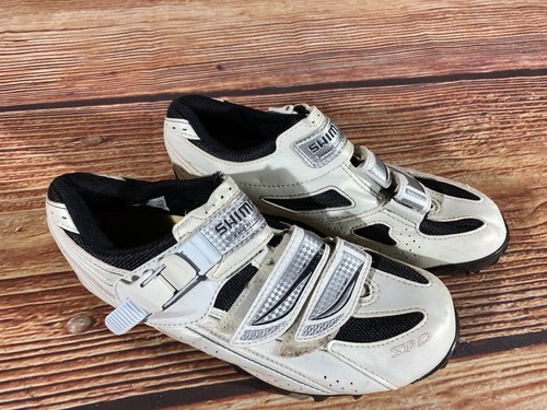 SHIMANO WM62 MTB Cycling Shoes Mountain Bike Ladies Size EU40 US7.8 Mondo 252 - Picture 2 of 8