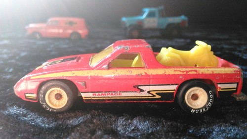 Vintage MATCHBOX 1973 FORD F-100 PICK-UP TRUCK BLUE 1/64 + 2 MORE TRUCKS - Picture 6 of 10