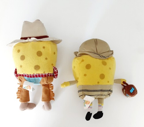 SpongeBob Plush 2 Pcs Preloved - Picture 2 of 2