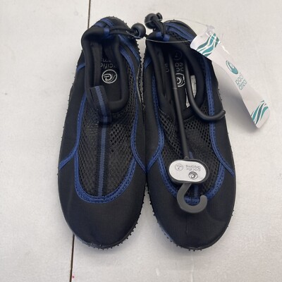 Pacific Dreams Black & Blue Unisex Adults Water Shoes Size 7