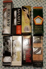 New Lot of 25 variety Golf Balls - Wilson Ram Bridgestone Dunlap Pinnacle Maxfli
