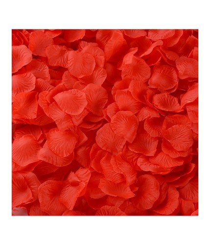 2400 Pezzi Petali Petalo Di Stoffa Rosso Artificiali Decoro Vetrine Nozze Party