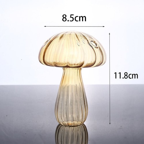 Mushroom Glass Vase Aroma Bottle Creative Home 'Hydroponic Flower Table - Picture 19 of 19