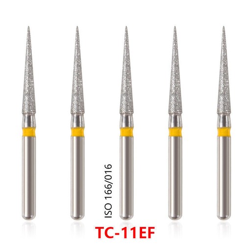5 pcs Zahnarzt Diamant Bohrer Schleif Fräs Präparation Dental High speed Turbine - Bild 258 von 757