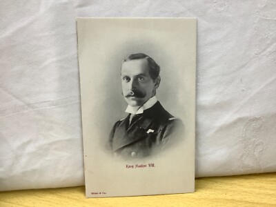 Kong Haakon VII - Mittet & Co Postkarte