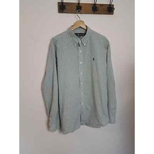 Ralph Lauren Men's Green  Navy Plaid Size XL