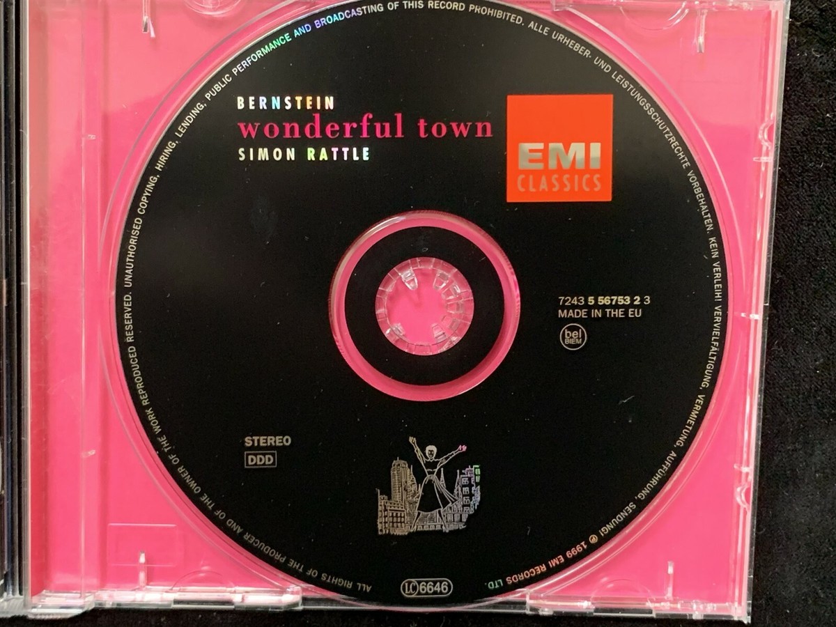 【中古】 Bernstein: Wonderful Town / American Classics Leonard Bernstein, Simon Rattle, Birmingham Contemporary