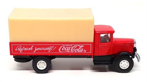 AHL Hartoy 1/64 Scale 64110 - Mack Truck "Coca-Cola" Coke - Red/Beige - Picture 3 of 5