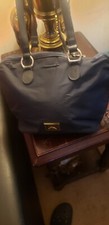 MOSCHINO VINTAGE BAG Nylon With Leather Trim