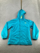 The North Face Jacket Girls XL Blue Dry Vent Mesh Lined Windbreaker Full Zipper