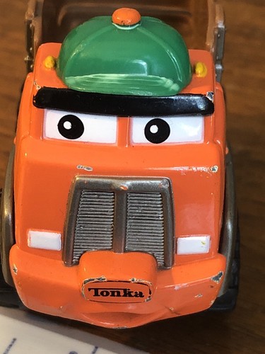 Tonka Chuck and Friend Maisto Hasbro 2000 Mike Work Delivery Truck Loose Used EU - Picture 2 of 8