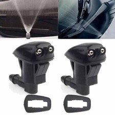 2pcs Car Windscreen Washer Wiper Sprayer Nozzle Spray Jet Front Window Universal