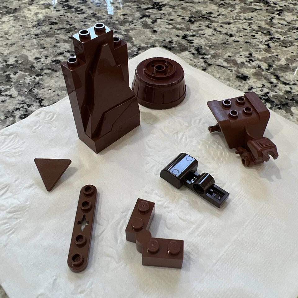 Lego Star Wars Ewok Village Lot Of 7 Pieces Foto 4 de 4