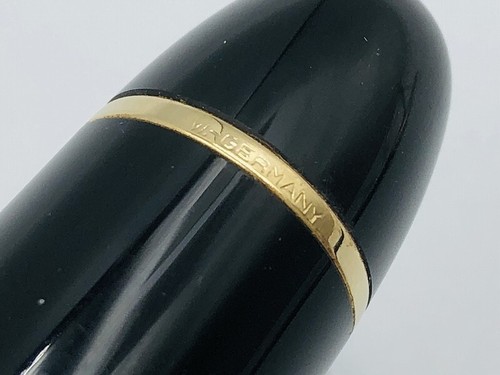 MONTBLANC 14K Gold 585 MEISTERSTUCK 149 Piston Fountain Pen Black - 第 11/15 張圖片