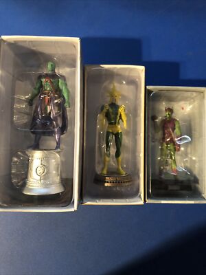 marvel legends 3 pack statue electro + green goblin + manhunter