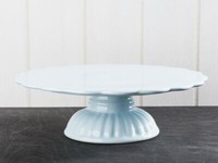 Ib Laursen Mynte Tortenplatte Blau Keramik Kuchenplatte Stillwater Geschirr