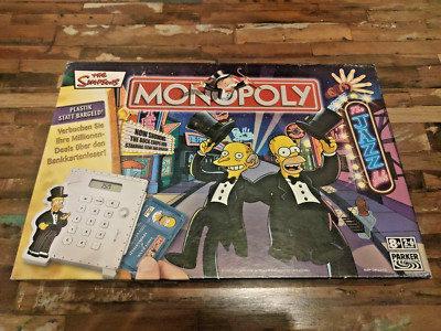 Monopoly The Simpsons - Parker 2007  Brettspiel  Vollständig