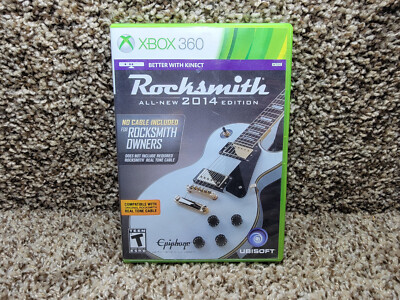 Rocksmith 2014 Edition Microsoft Xbox 360 No Cable