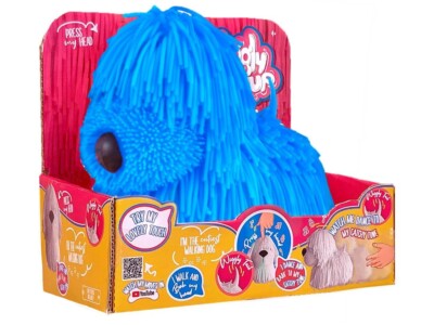 Jiggly Pets Welpe blau elektronischer Laufwelpe mit Musik und Geräuschen NEU