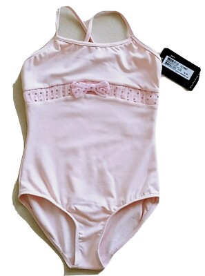 BLOCH zarter Ballettanzug Body Ballett Anzug Gr. 116  ( lesen)   NEU 
