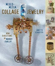 Mixed-Media Collage Jewelry: New Directions in Memory Jewelry - Paperback - GOOD