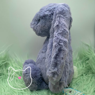 AUTHENTIC Jellycat ORIGINAL BASHFUL VIOLA BUNNY Medium New NWT
