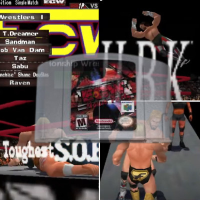 New ECW/WWÉ House Party Beta 5 Version Wrestling English Game For N64 & 1.1 Vers