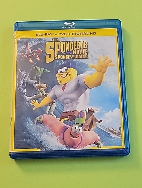 The SpongeBob Movie: Sponge Out of Water (Blu-ray, 2015)
