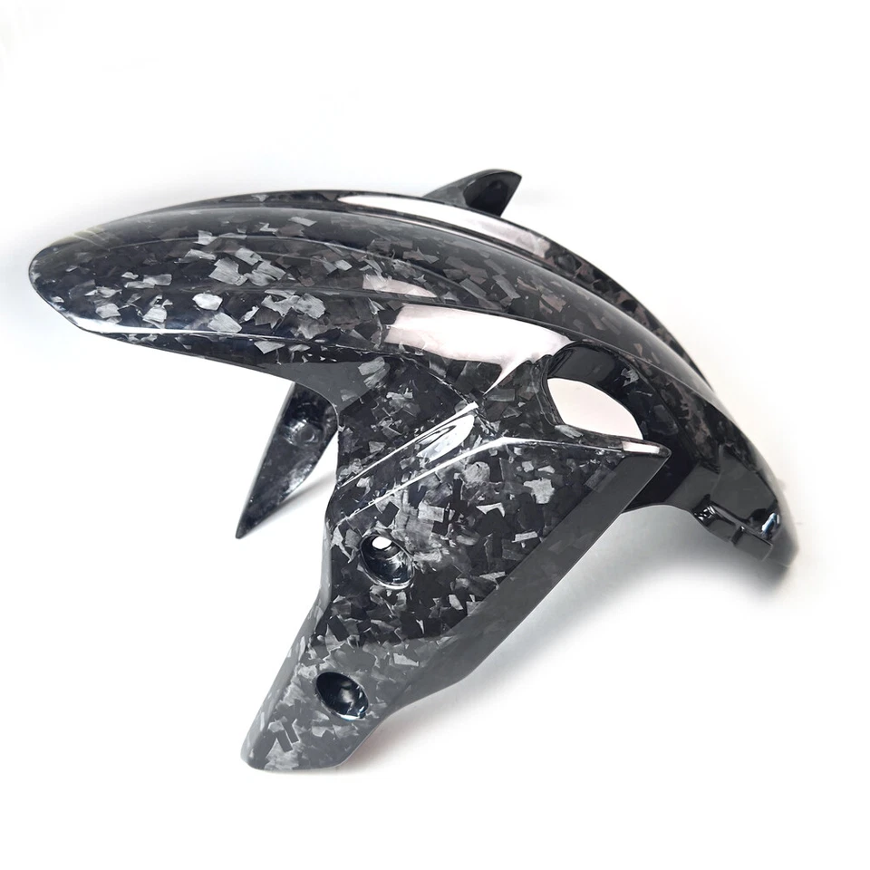 Front Fender For DUCATI Hypermotard 821 939 950 2019-2022 Carbon Fiber Mudguard — 第 3/4 张图片