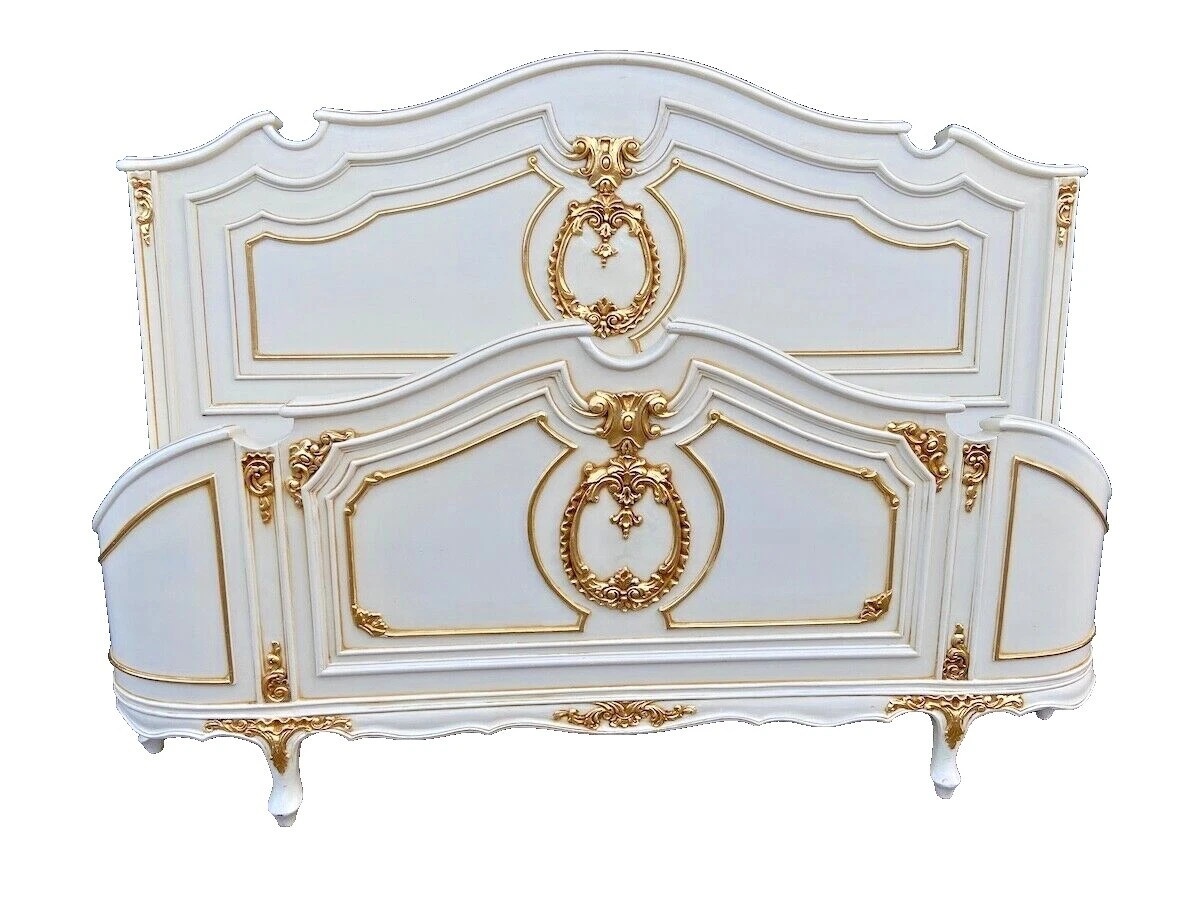 White Wooden Beds & Headboards