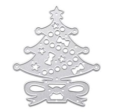 Christmas Tree Die Cutter Stencil Scrapbooking Metal Cutting Paper Card New
