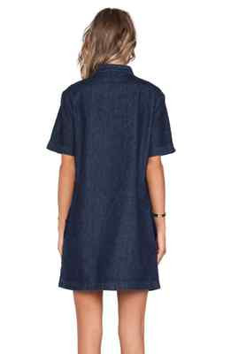 marc jacobs denim mini dress Denim Dress Marc by Marc Jacobs - Medium Size