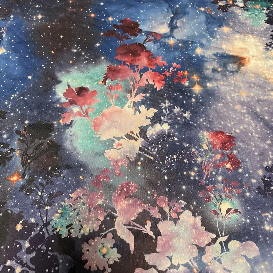 Spandex Fabric Galaxy 1 Yard x 60” Space 4 Way Stretch Swimwear Sportwear - Image 2 of 4