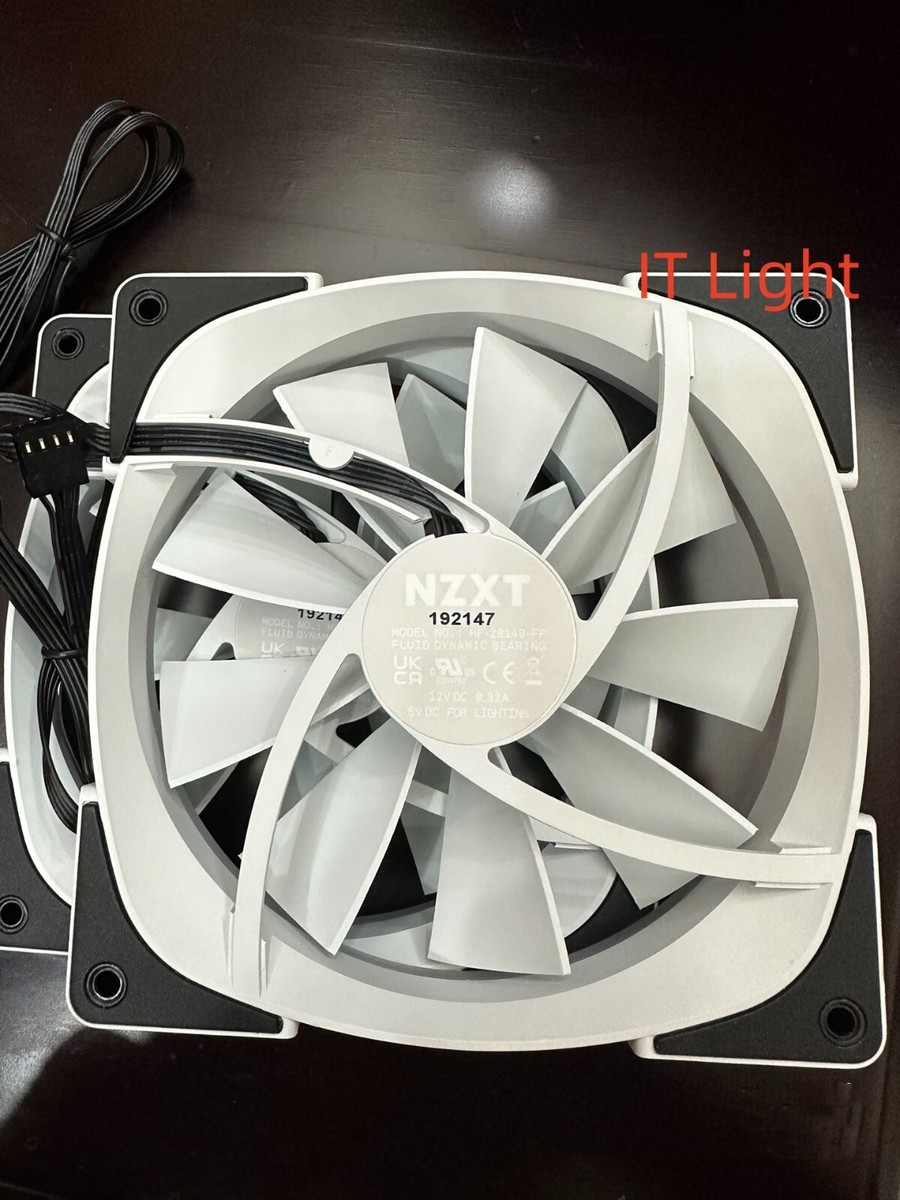 NZXT AER RGB 2 新品未開封　WHITE ホワイト　ファン NZXT AER RGB 2 120mm RGB White Fluid Dynamic Bearing PWM Fan