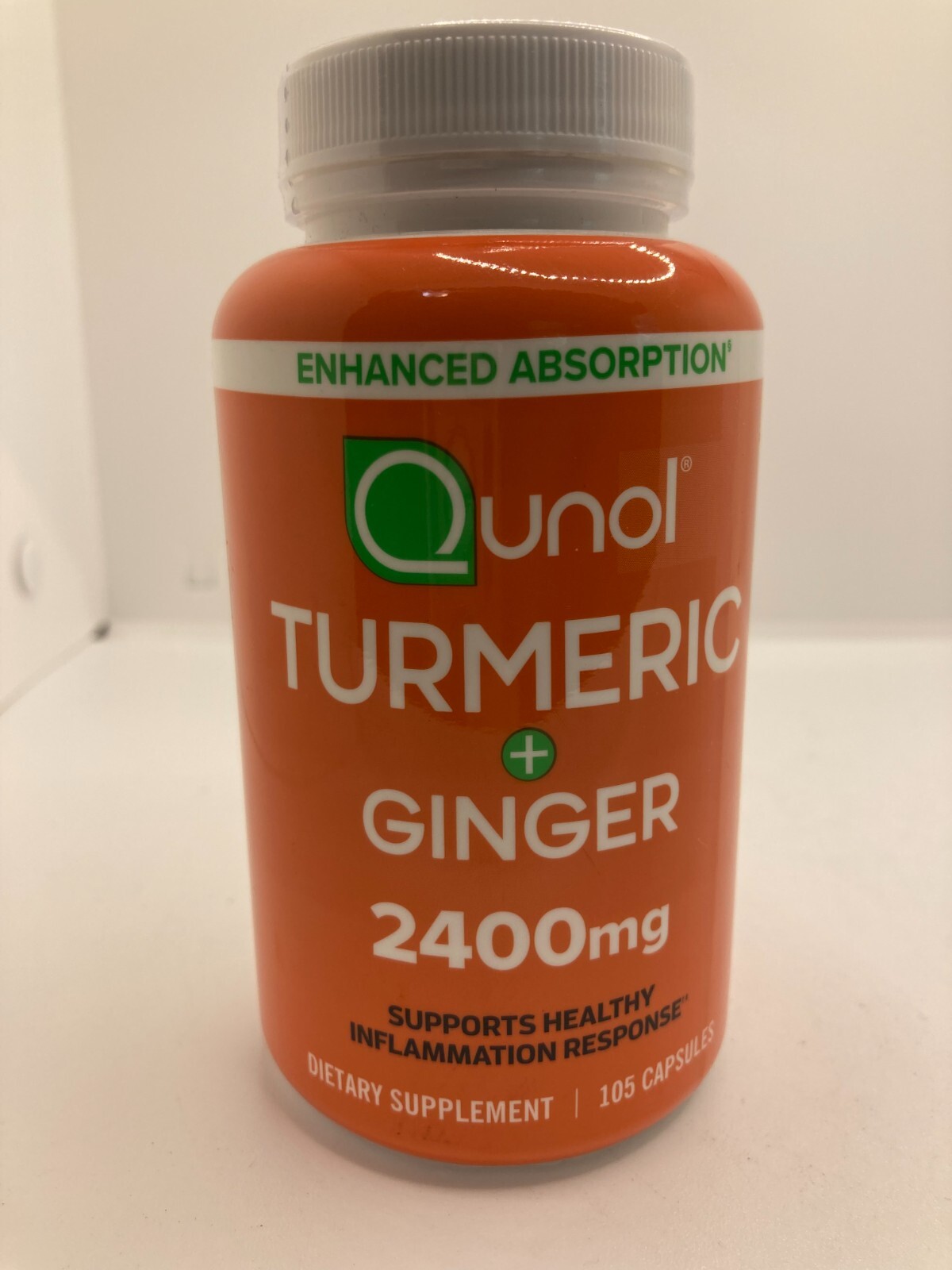 Turmeric Curcumin with Black Pepper & Ginger Qunol 2400mg Turmeric Extract wi... for sale online