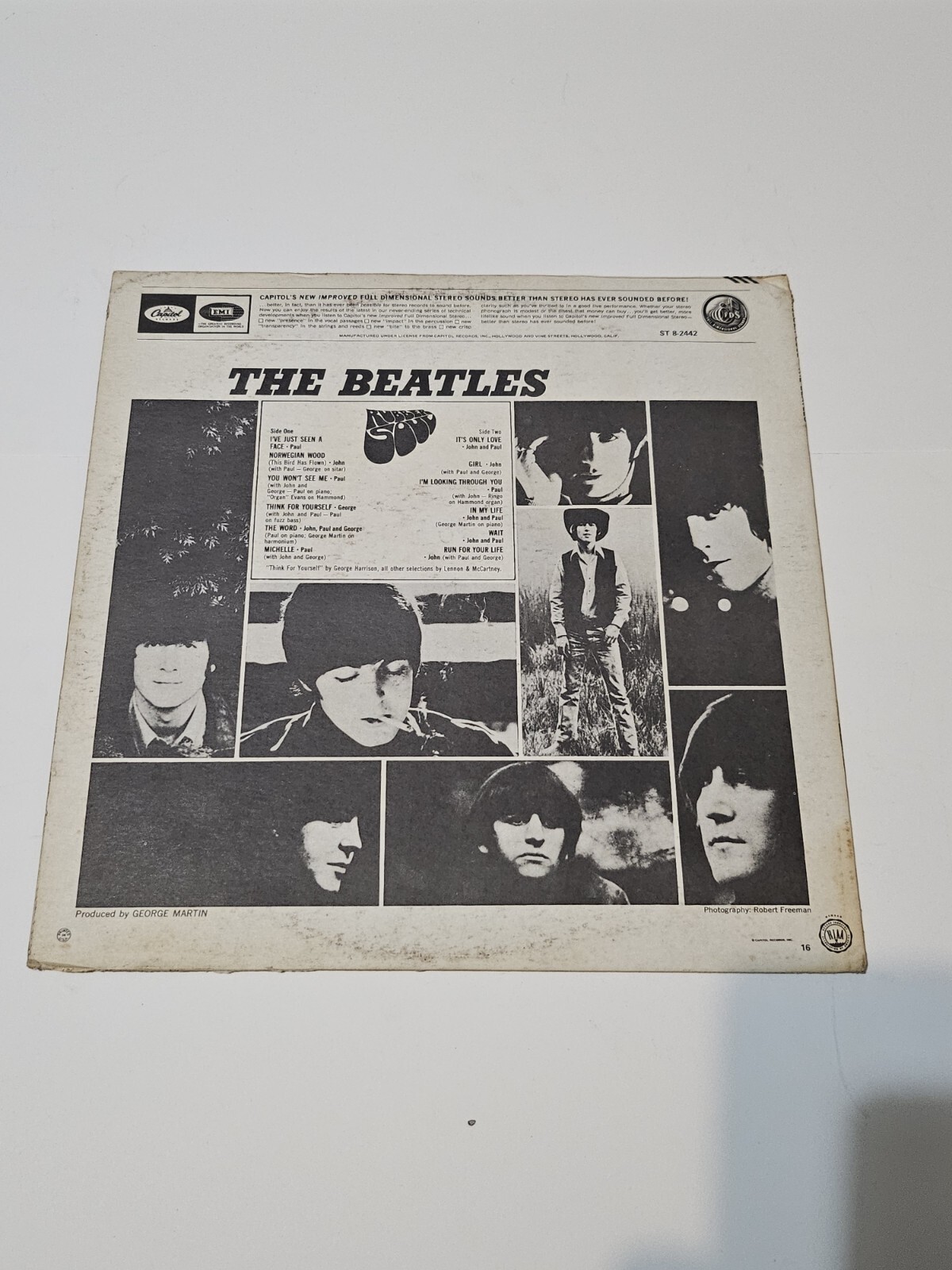 The Beatles Rubber Soul Vinyl eBay