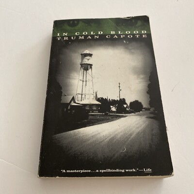 IN COLD BLOOD: True Crime Nonfiction Paperback Book By Truman Copote