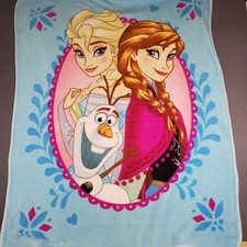 Disney Frozen Nordic Family Throw Blanket Elsa Anna  Olaf The Northwest Company