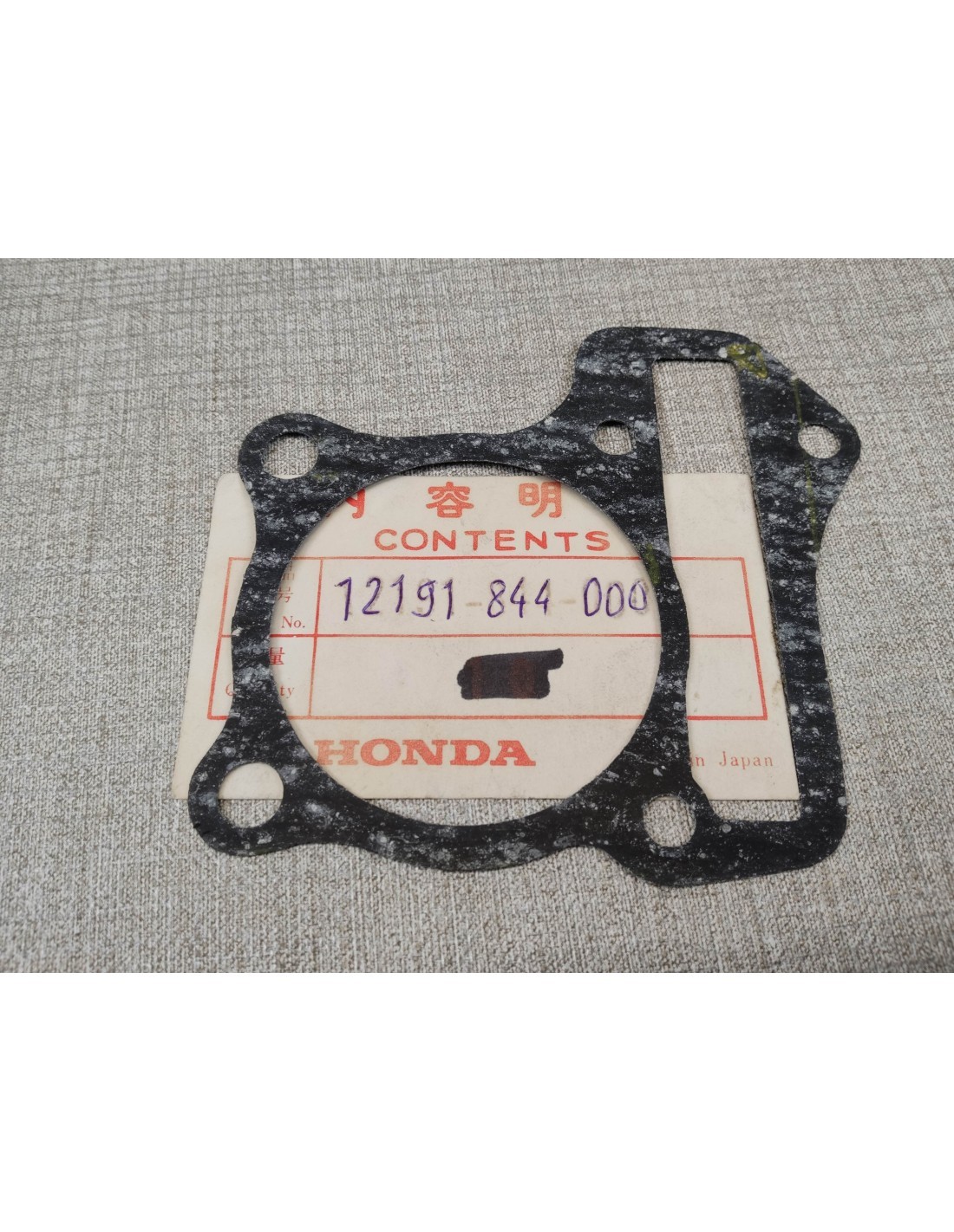 Joint d'embase Honda 12191-844-000 de précision mécanique en élastomère