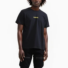 Konus Men's Shoulder Tape Tee in Black