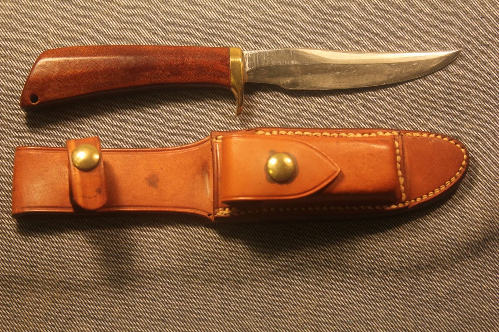 EARLY JIMMY LILE CLIP POINT FIXED BLADE KNIFE