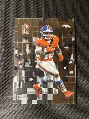 RJ Harvey 2025 Topps Signature Class After Image #AI-10 Broncos RC