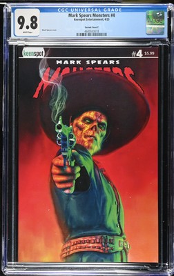 Mark Spears' Monsters #4 Pecos Bill Variant CGC 9.8