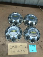 (1) ONE BLEMISHED 07 - 13 Chevrolet Silverado Machined OEM Center Cap 9596342