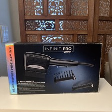 Infiniti Pro By CONAIR 1875 Watt 3-in-1 Ceramic Styler Dryer Ionic NEW Sealed