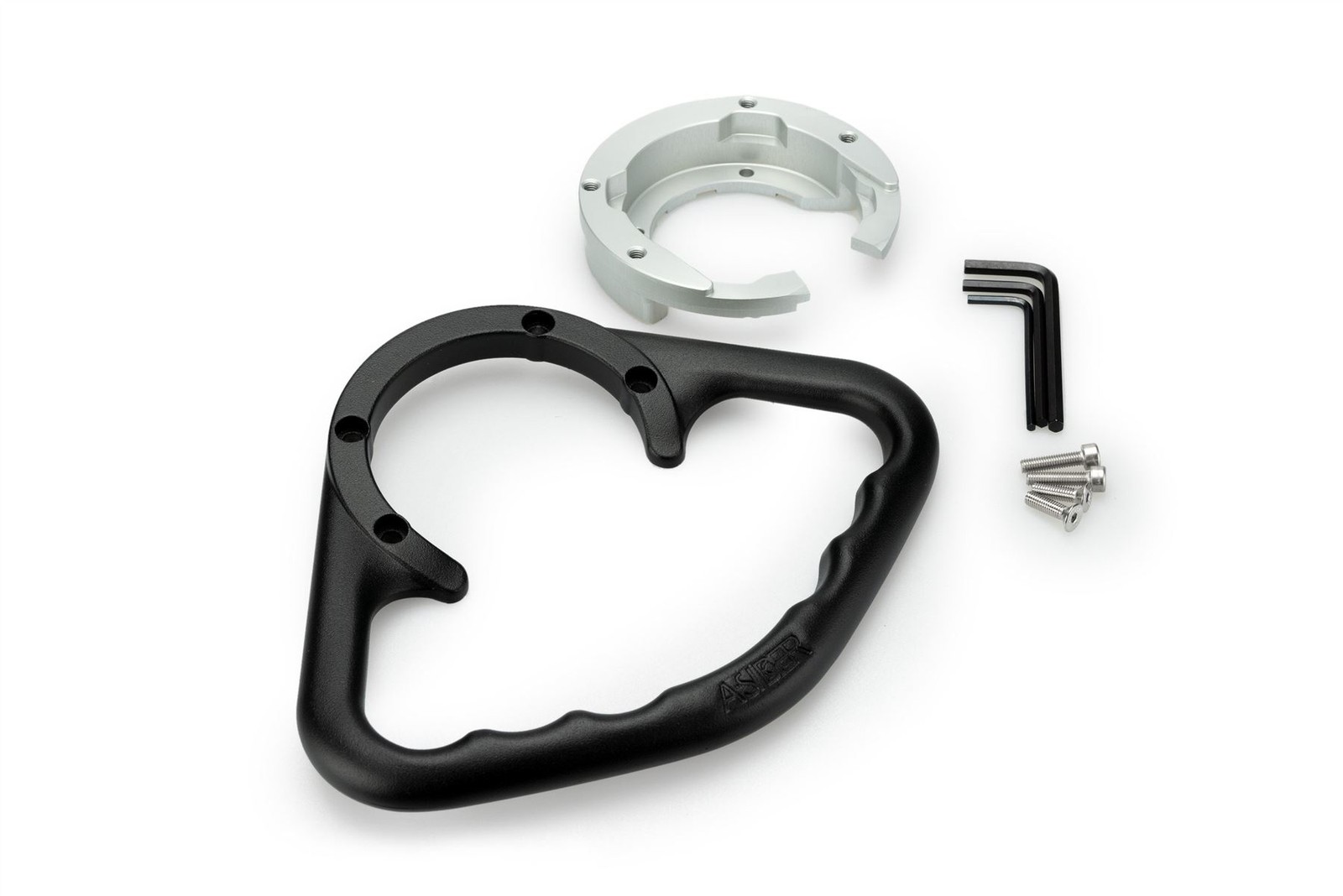 Puig Black Tank Grab Holder Kawasaki Ninja ZX-4R 2024-2026