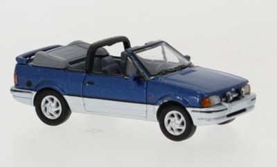PCX Premium Classics Ford Escort IV Cabriolet metallic-blau/silber, 1986 870157