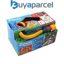 Image of Hozelock Wonderhoze 30m Expanding Flexible Hose Pipe & Multi Spray Gun