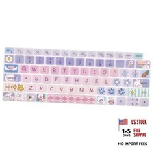 Dell Cute Silicone Keyboard Cover Skin for Latitude 7430 7420 7410 Cute Bunny